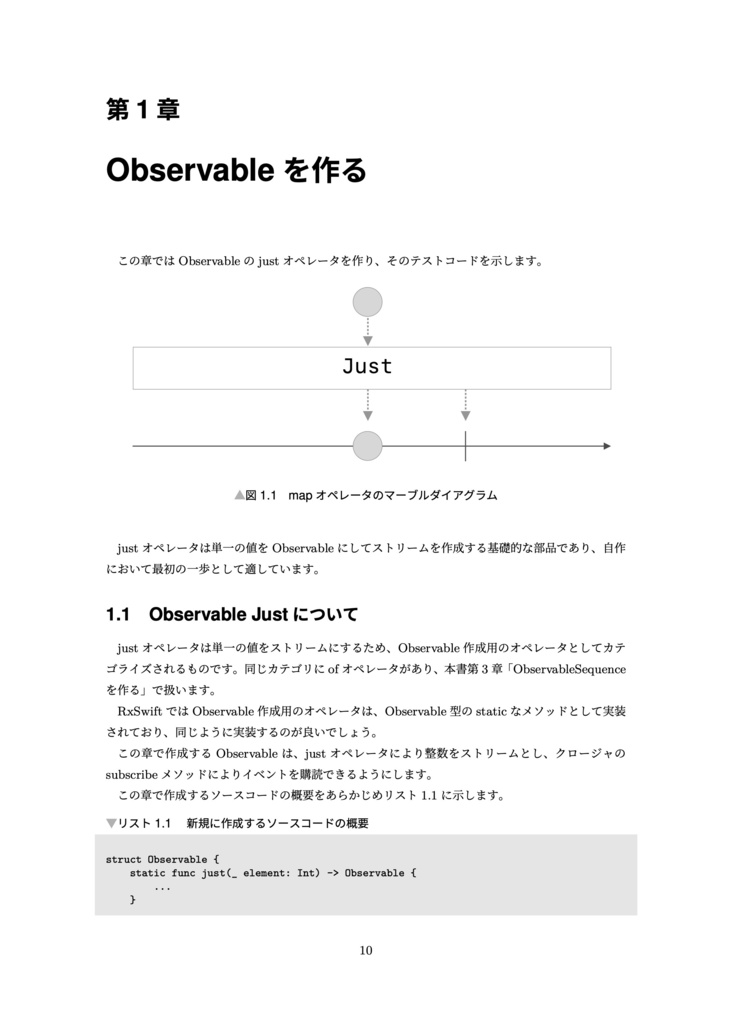 RxSwift研究読本4 自作して理解するリアクティブプログラミングフレームワーク編
