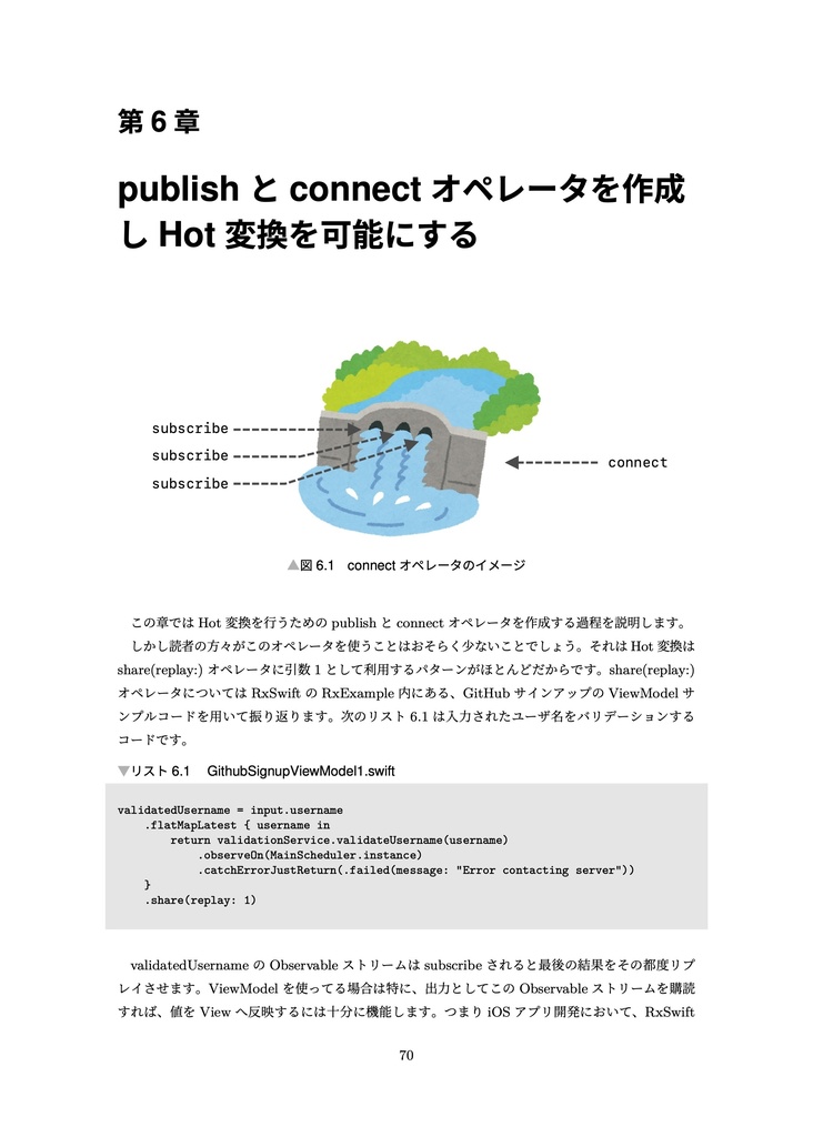 RxSwift研究読本4 自作して理解するリアクティブプログラミングフレームワーク編