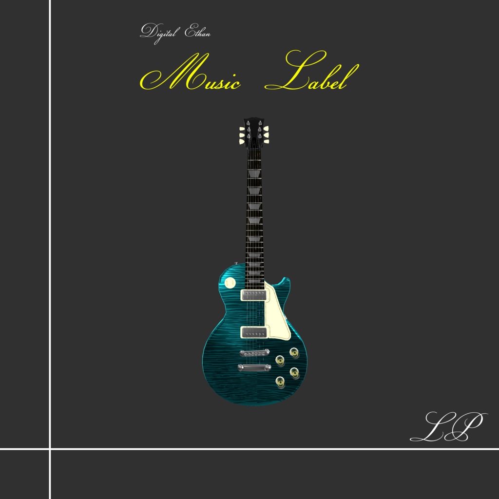 🎸ギター🎸 Type LP 3Dモデル