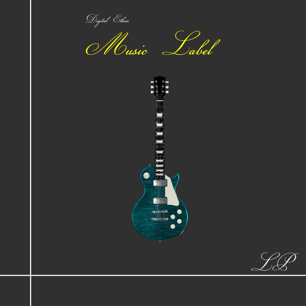 🎸ギター🎸　MA対応　レフティー同封　Type LP　3Dモデル