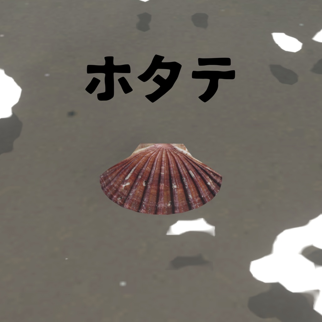 オリジナル3Dアバター 貝
