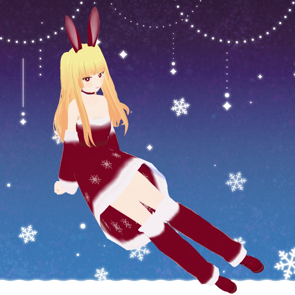 【VRoid】サンタコスチューム・クリスマス