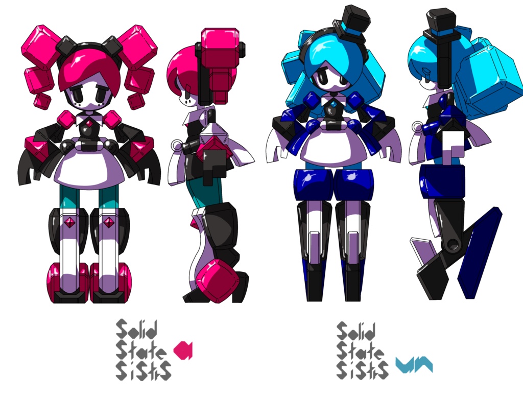 automoiselle Solid State Sisters a/un