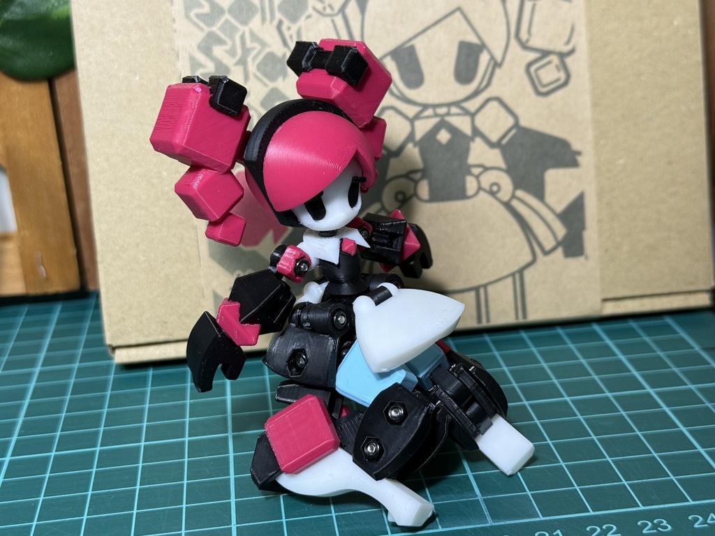 ミニ組み立てキット#4 automoiselle solid state sisters a