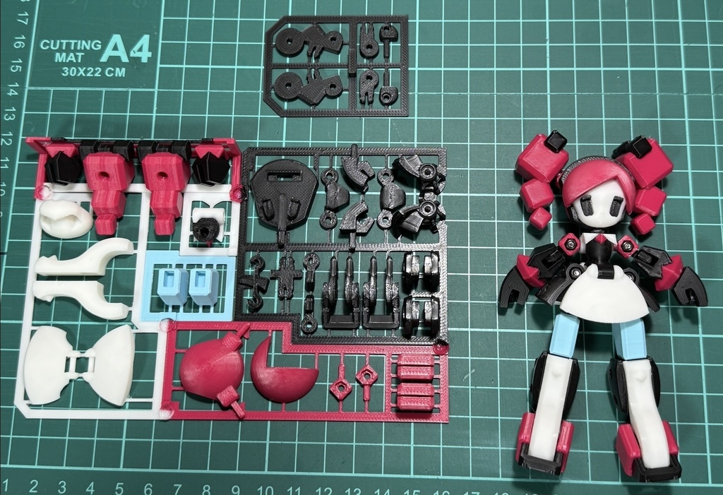 ミニ組み立てキット#4 automoiselle solid state sisters a