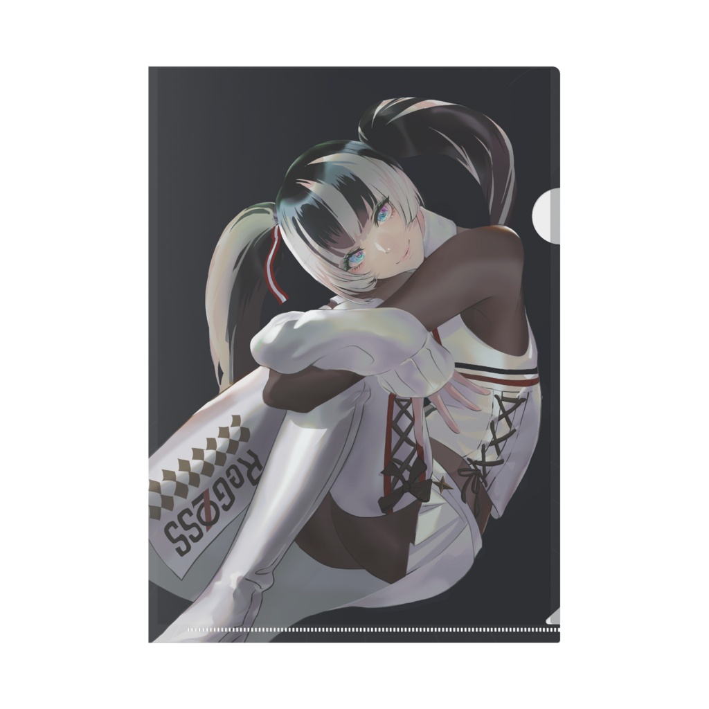 【クリアファイル】儒烏風亭らでん（非公式ファンアート）