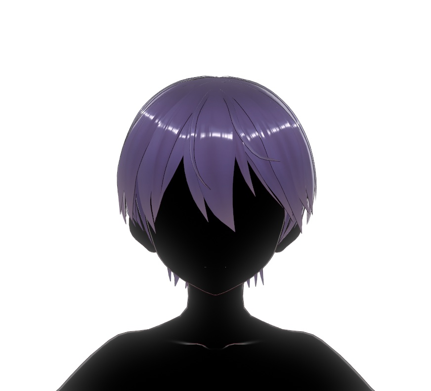 【VRoid用】ショートヘア/short hair