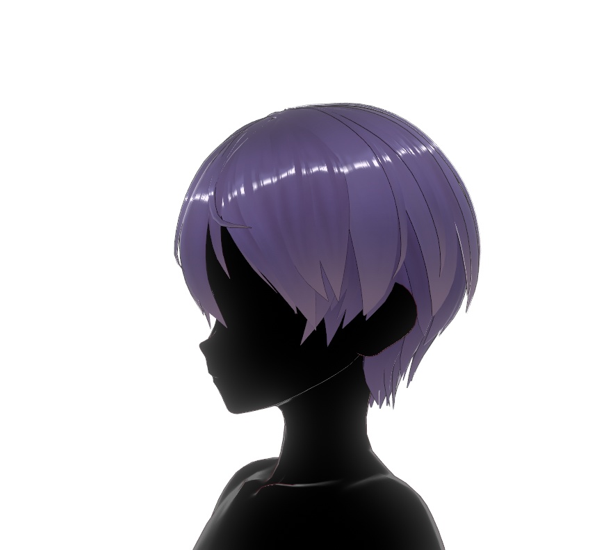 【VRoid用】ショートヘア/short hair