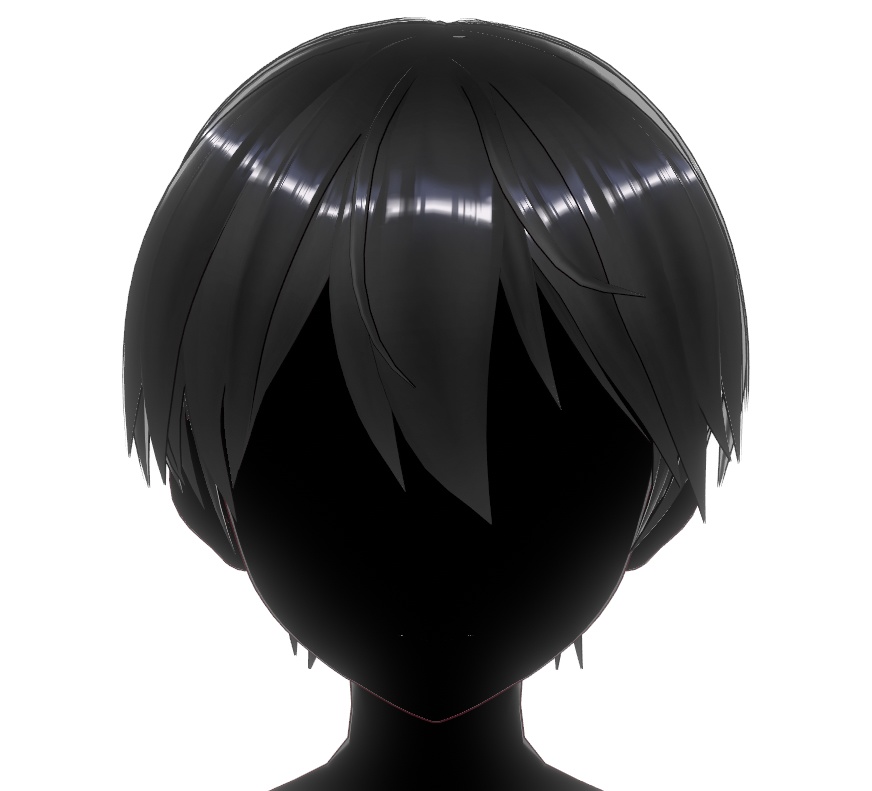 【VRoid用】ショートヘア/short hair