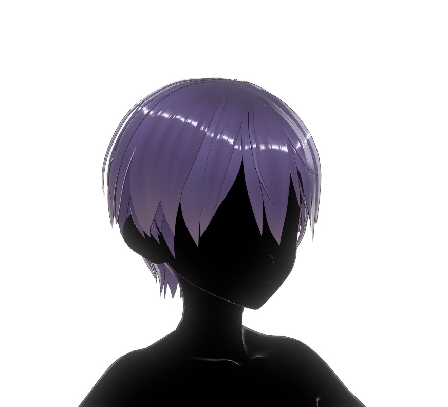 【VRoid用】ショートヘア/short hair