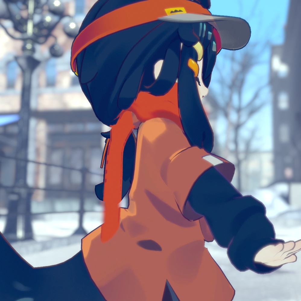 【VRC想定】もふ!ふゆ!マフラー【まめひなたちゃん対応】