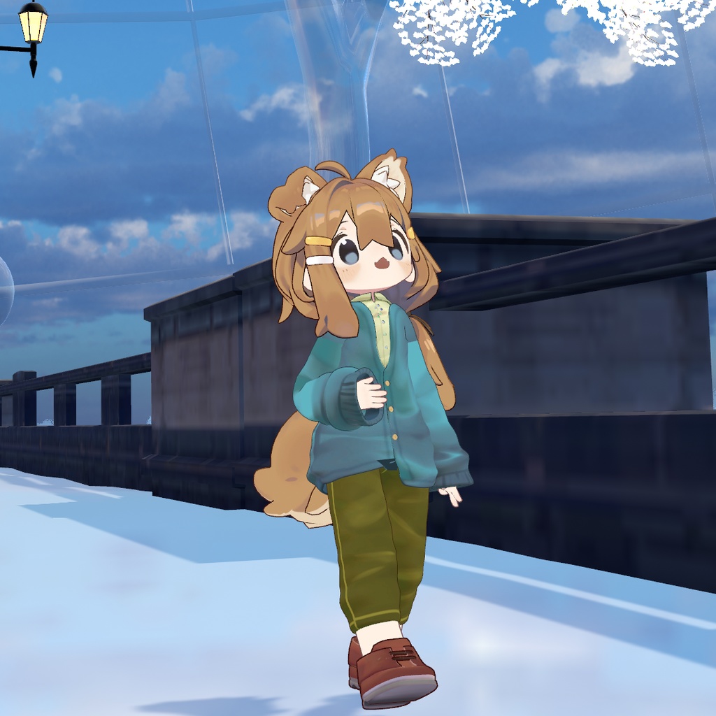 【VRC想定】colorfulbutton【まめひなた対応】