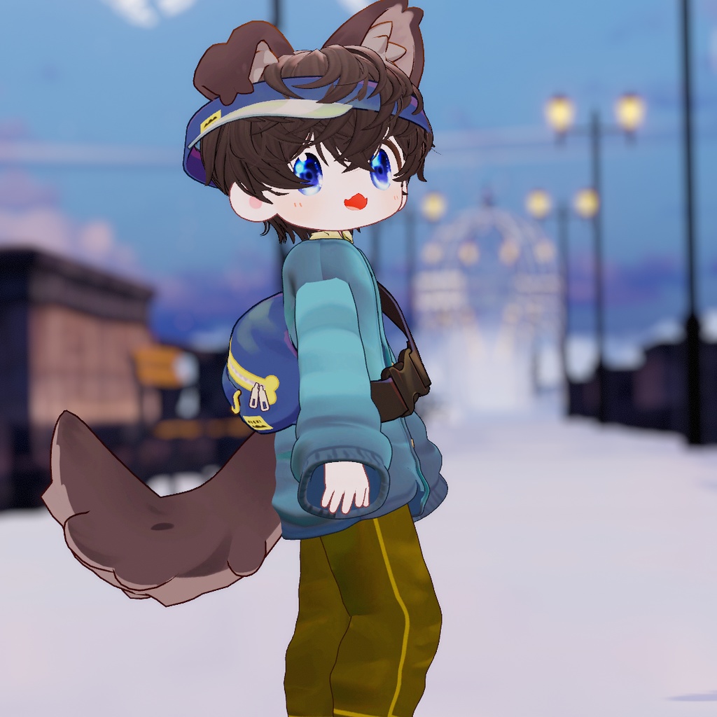 【VRC想定】colorfulbutton【まめひなた対応】