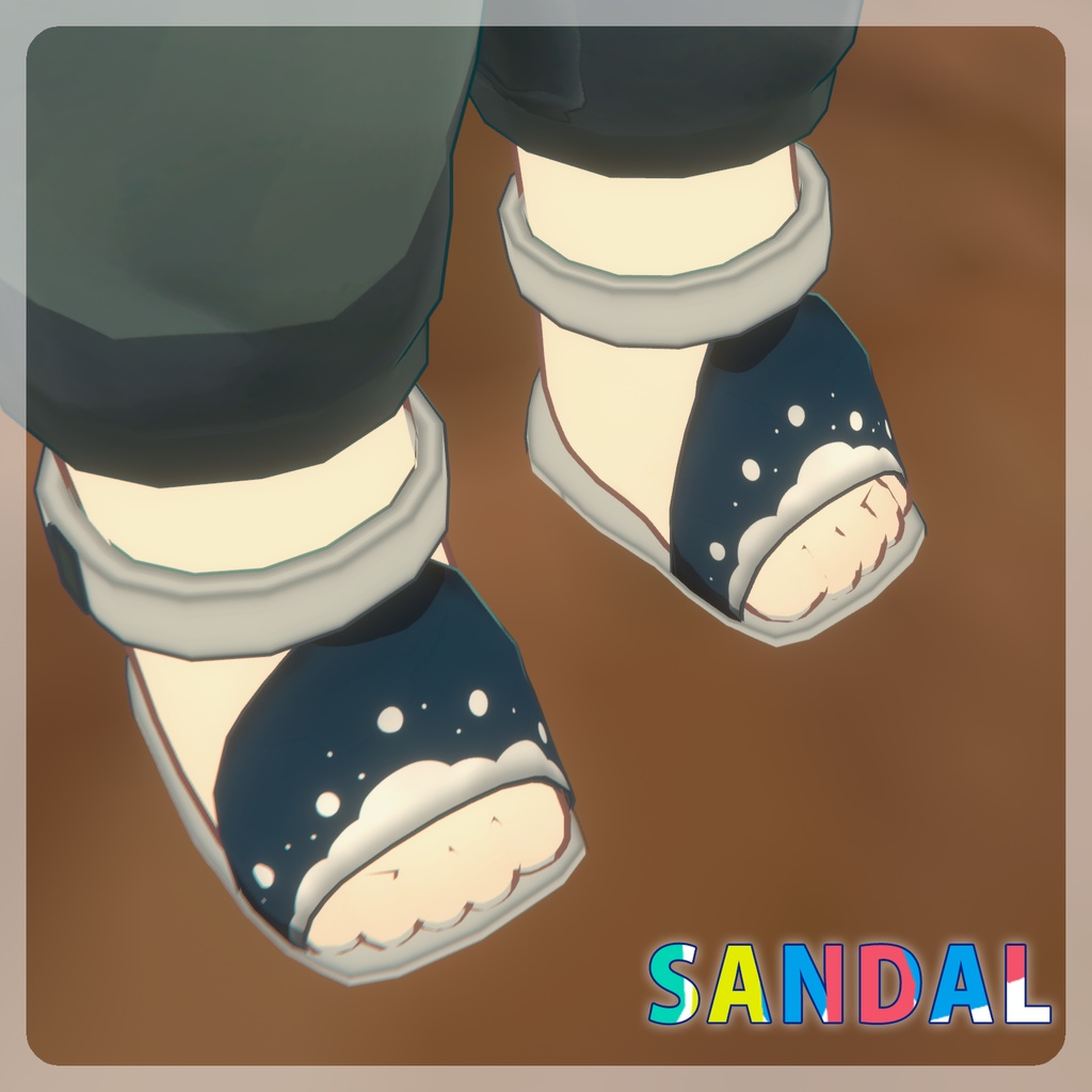 【まめひなたちゃん対応服】UOUO SUMMER!【VRC想定】