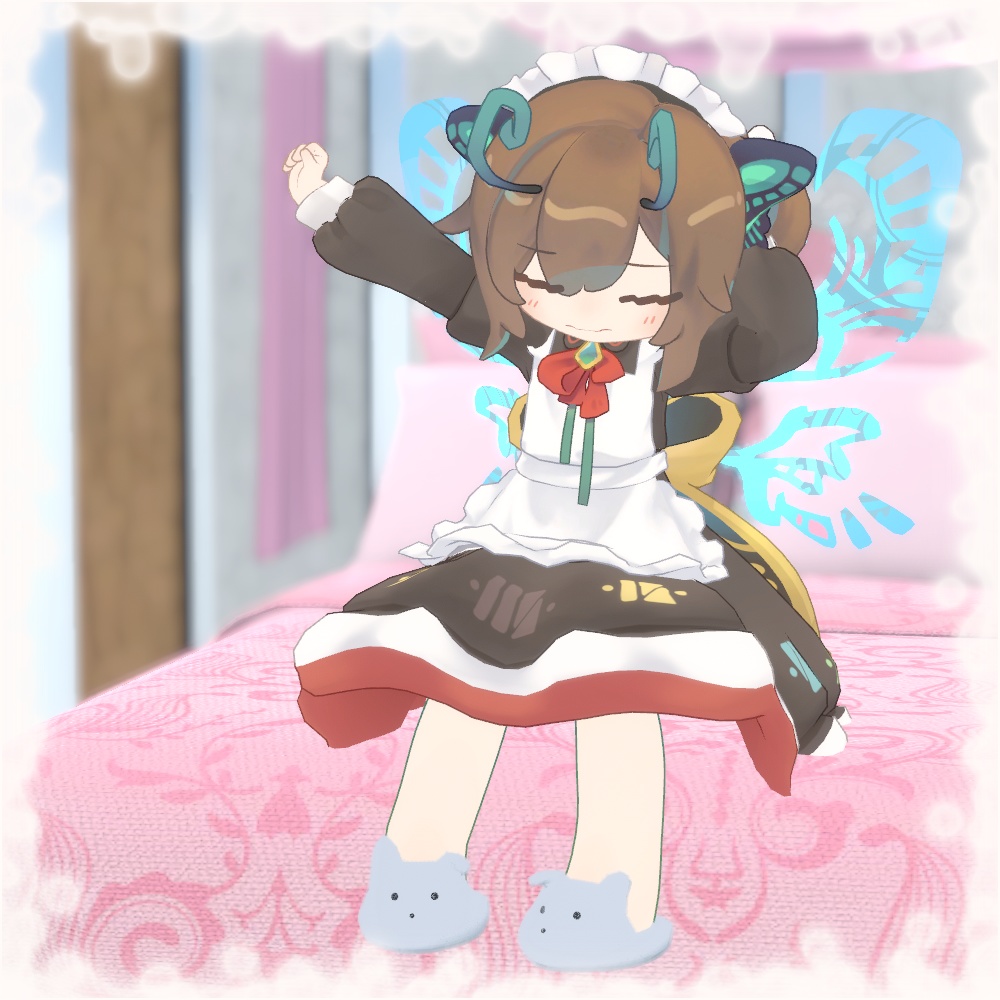 【VRChat想定】わんわんすりっぱ【まめふれんず対応】