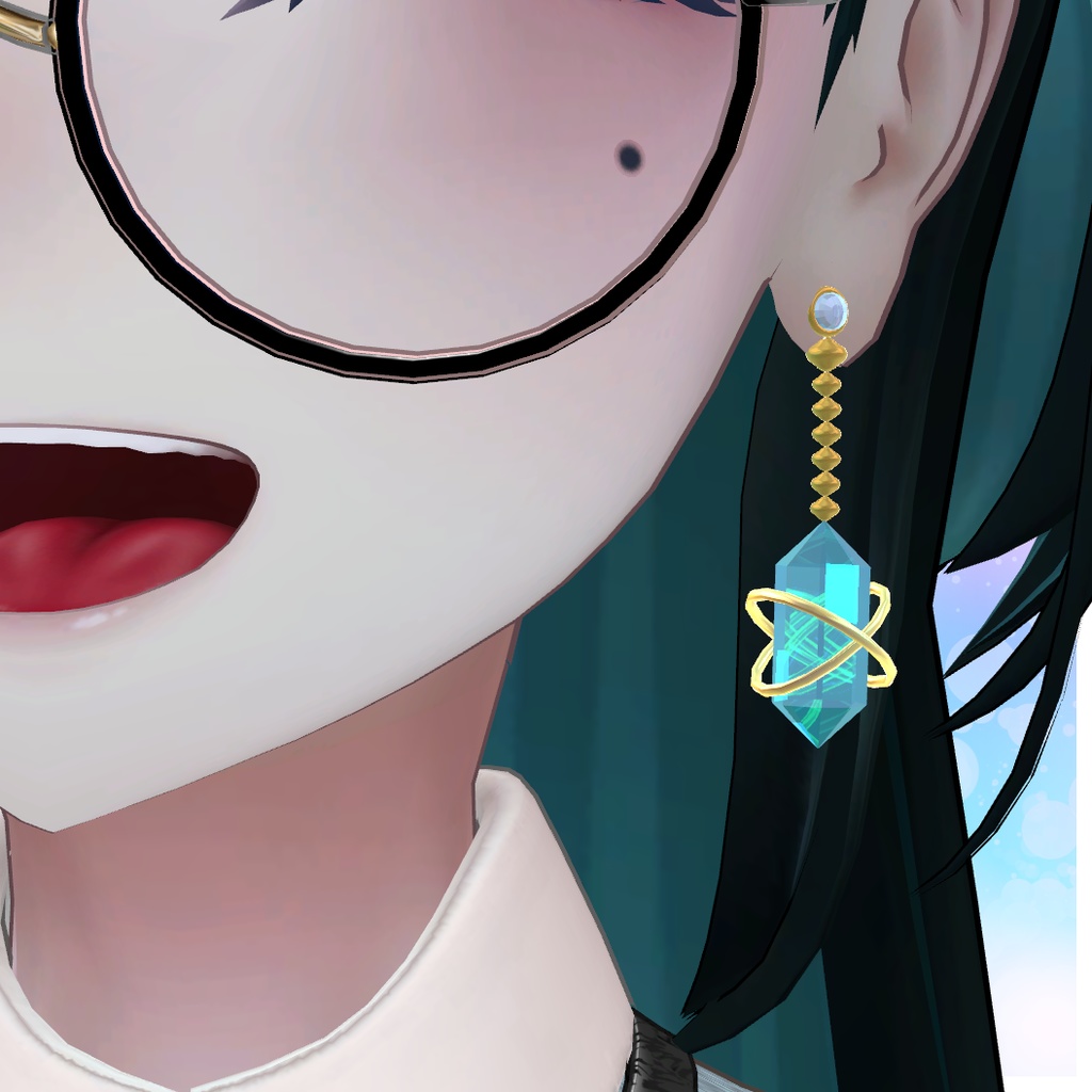 【VRC想定】magicstonepierce【アクセサリー】