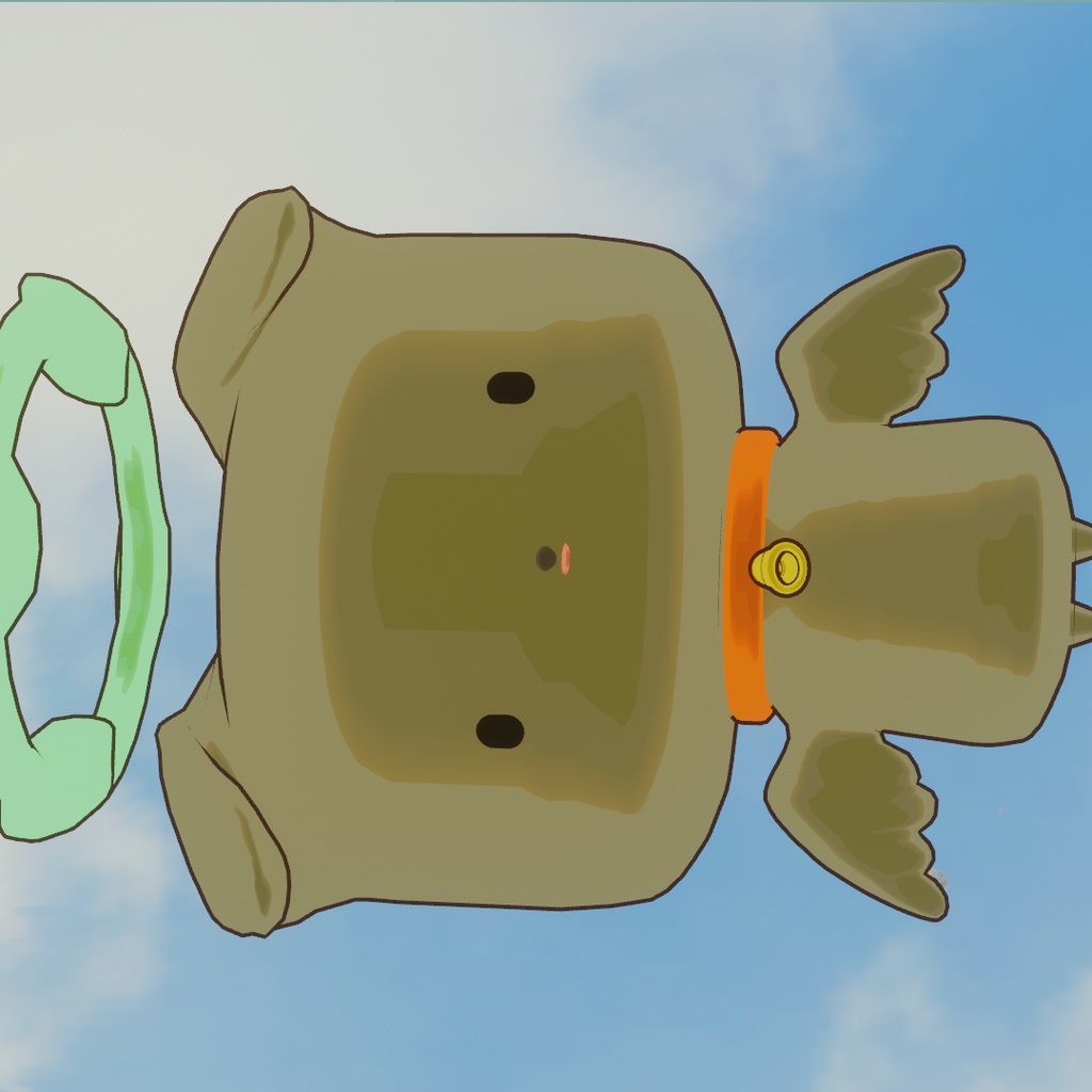 【VRChat想定】てんわん・あくにゃん【アバター】