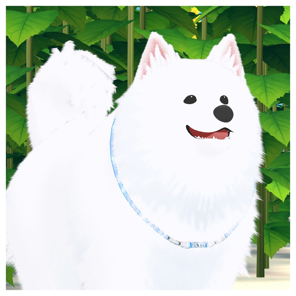 【VRCaht想定】ぴかぴか光る首輪【此方専用】