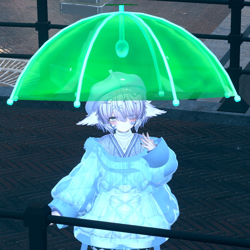 【VRC想定】umbrellahalo【ヘイロー】