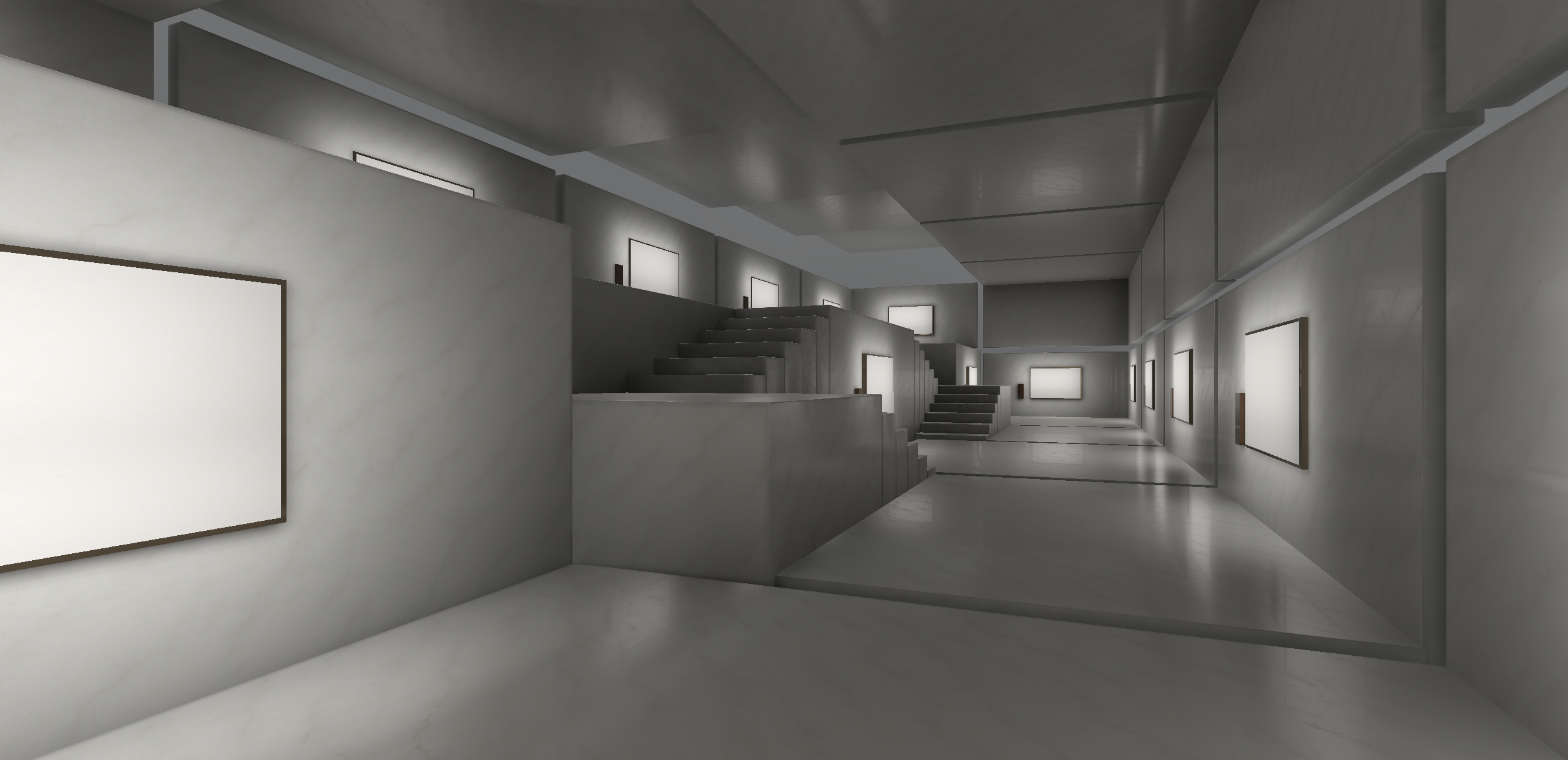 【3Dモデル】cluster向け展覧会ギャラリー3種_Vol.01_Stone_Ver1.00 - Tomo Design Studio ...