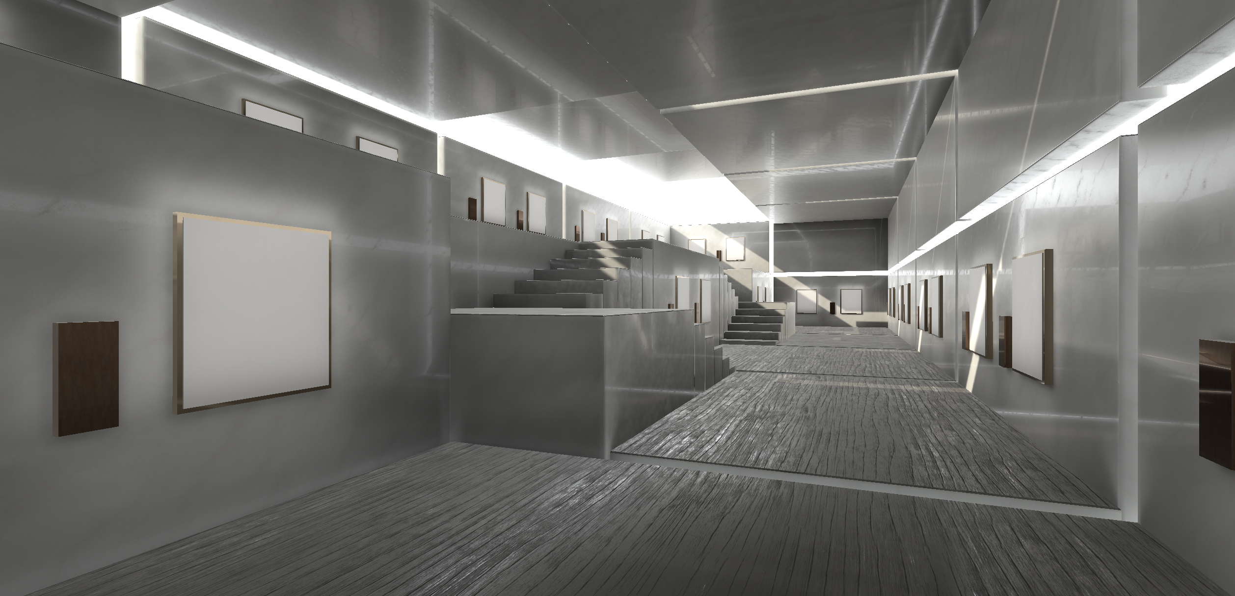 【3Dモデル】cluster向け展覧会ギャラリー3種_Vol.02_Stone&Wood_Ver1.00 - Tomo Design ...