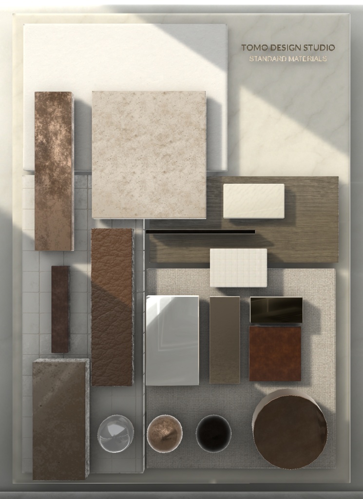 【3Dモデル】cluster向けTomoDesignStudioスタンダードマテリアルver.1.01