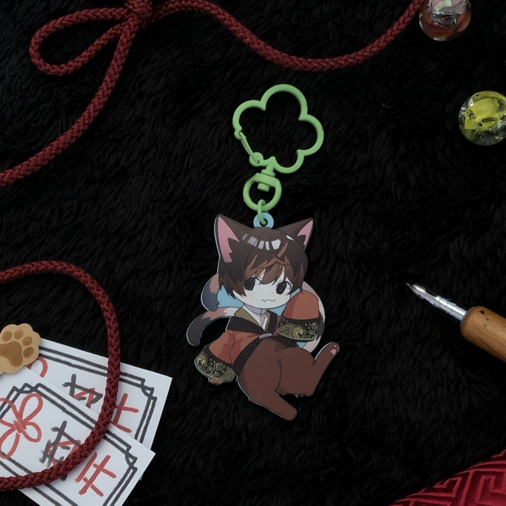 【デザフェス59】アクリルキーホルダー三種【狐の記憶】