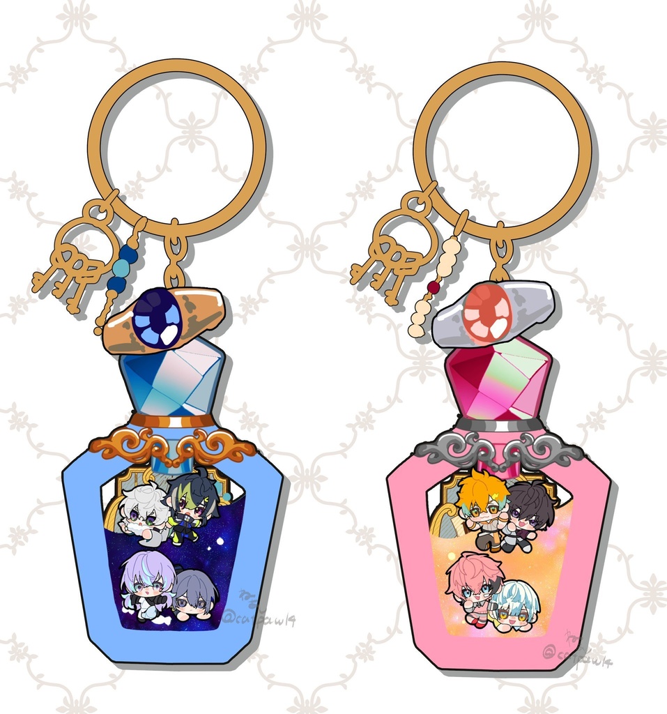 【非公式】シャカシャカアクキー【comiccity東京】