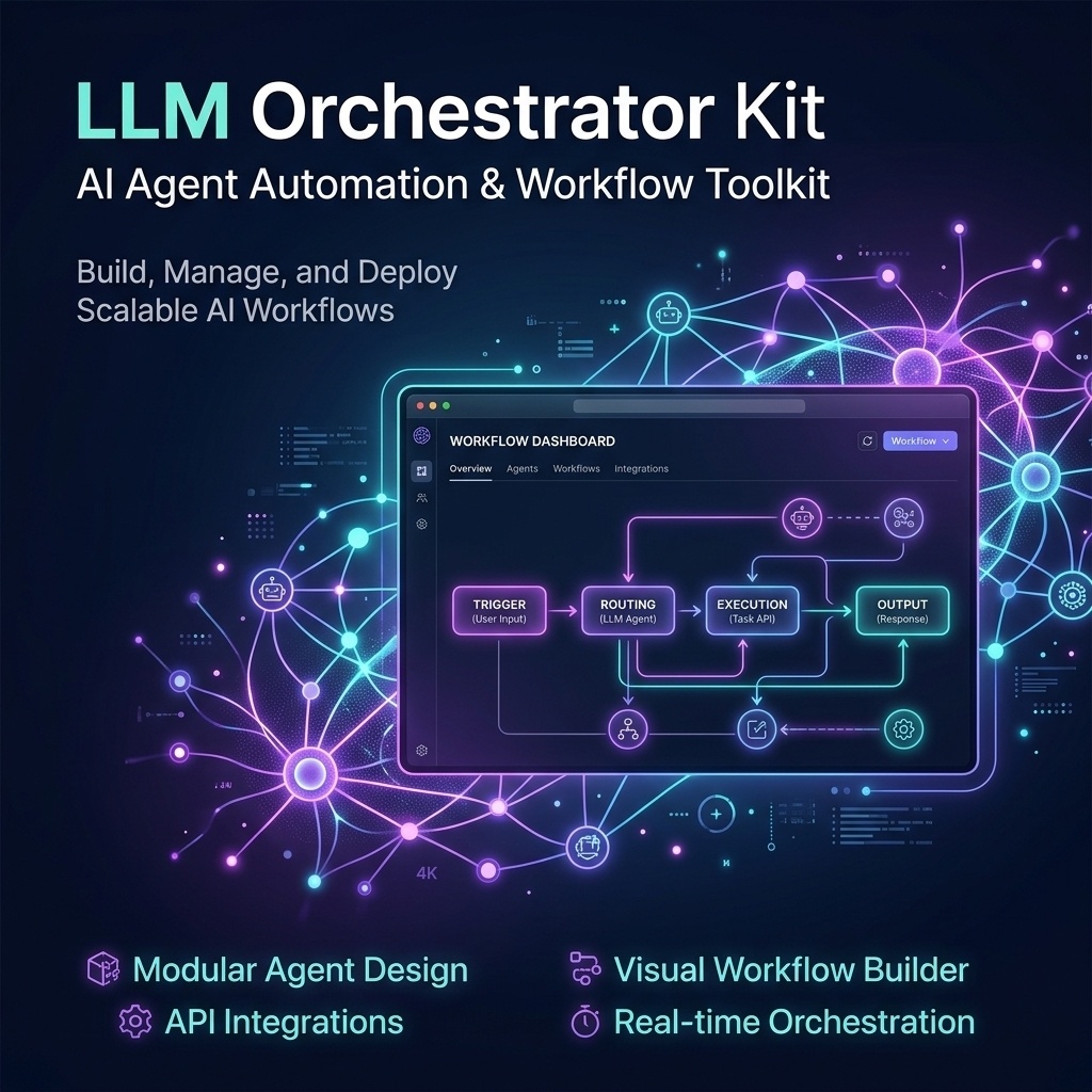 LLM Orchestrator Kit - Gemini/OpenAI/Claude向け業務自動化&Function Calling実装テンプレート集