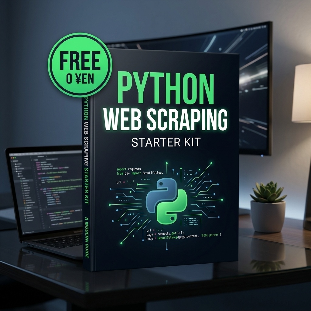 【無料・商用可】Python Webスクレイピング即戦力スターターキット