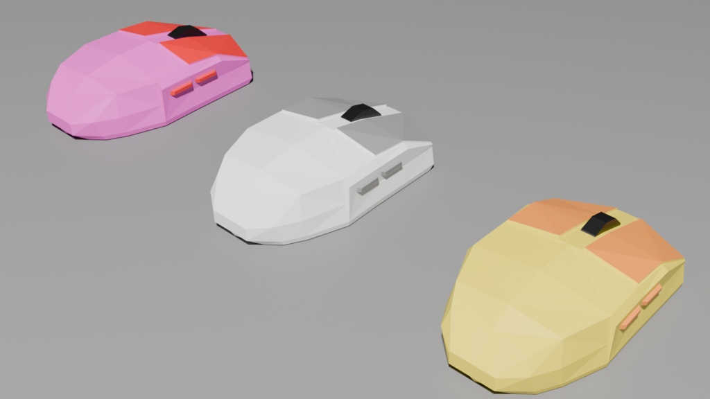 マウス ローポリ