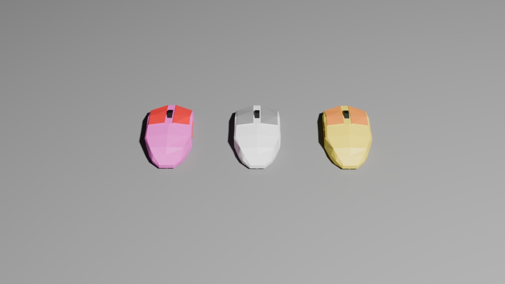 マウス ローポリ