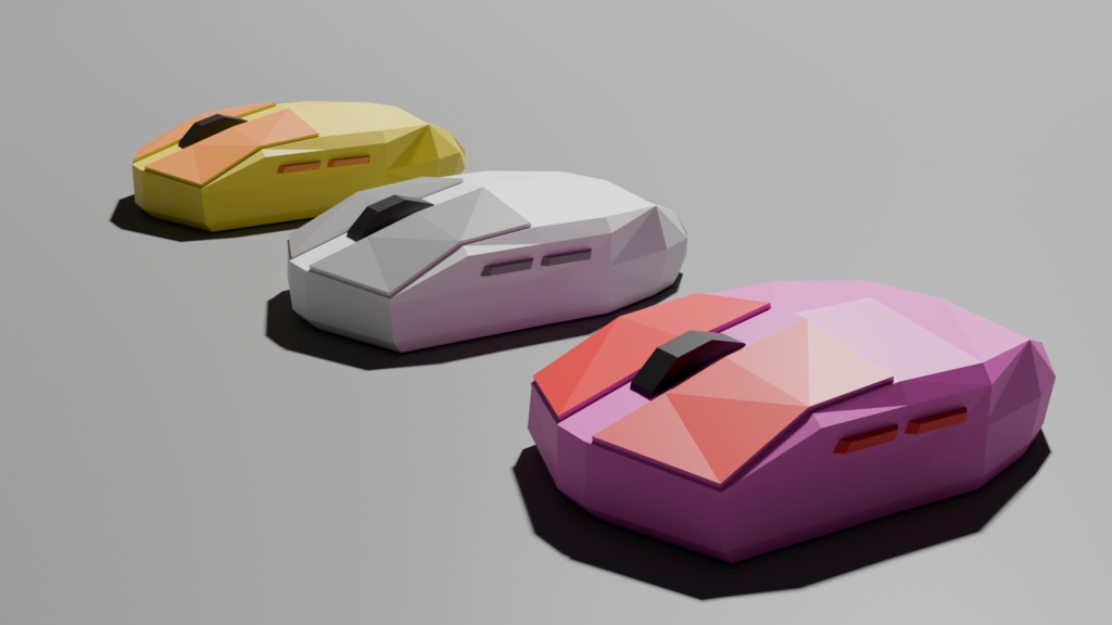 マウス ローポリ