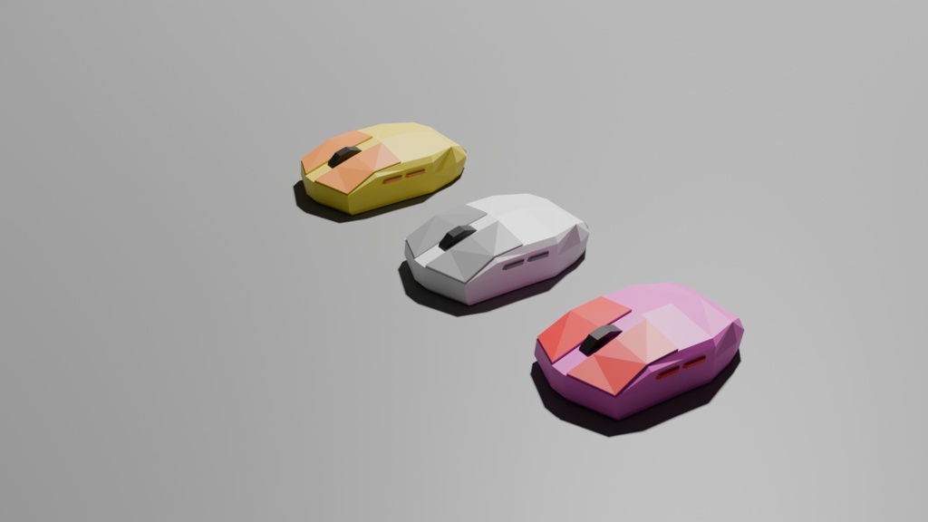 マウス ローポリ