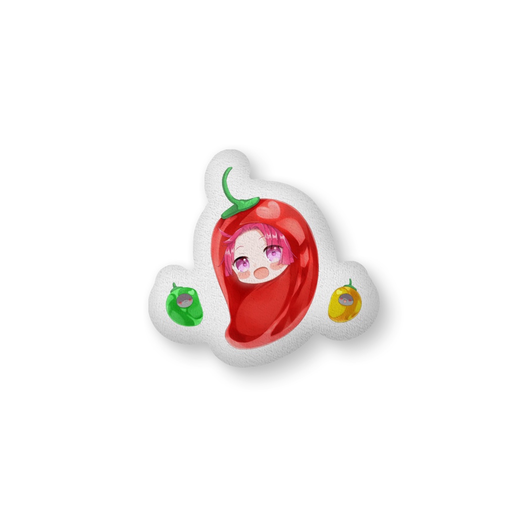 唐辛子クッション