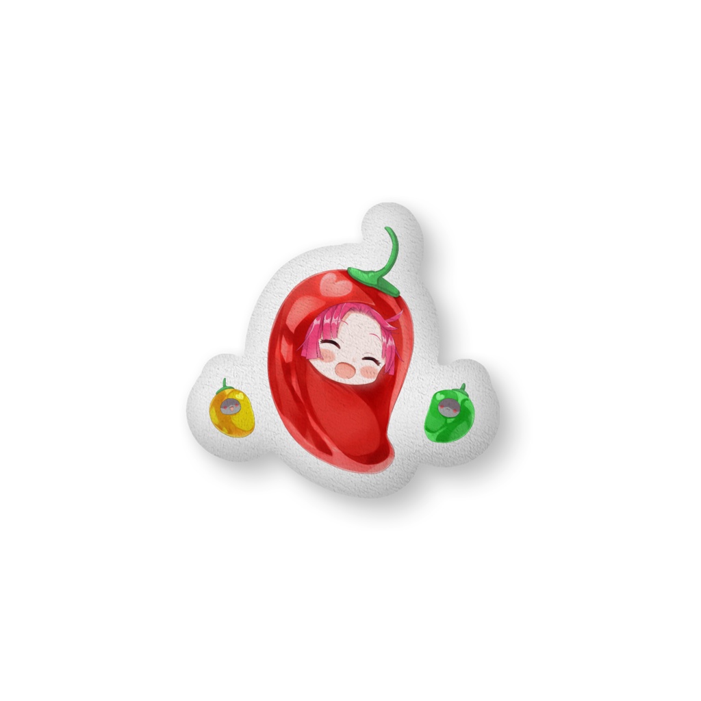 唐辛子クッション