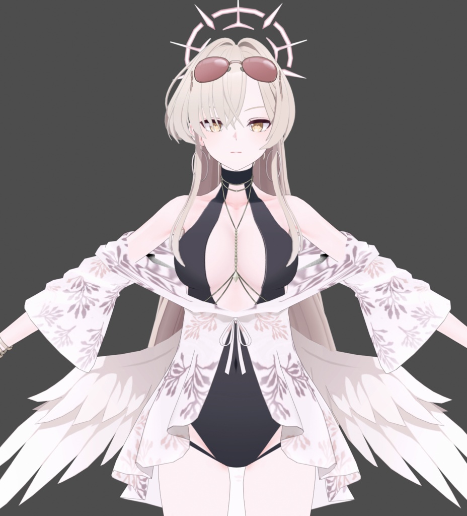 桐藤渚 Nagisa (switsuit) 3Dモデル