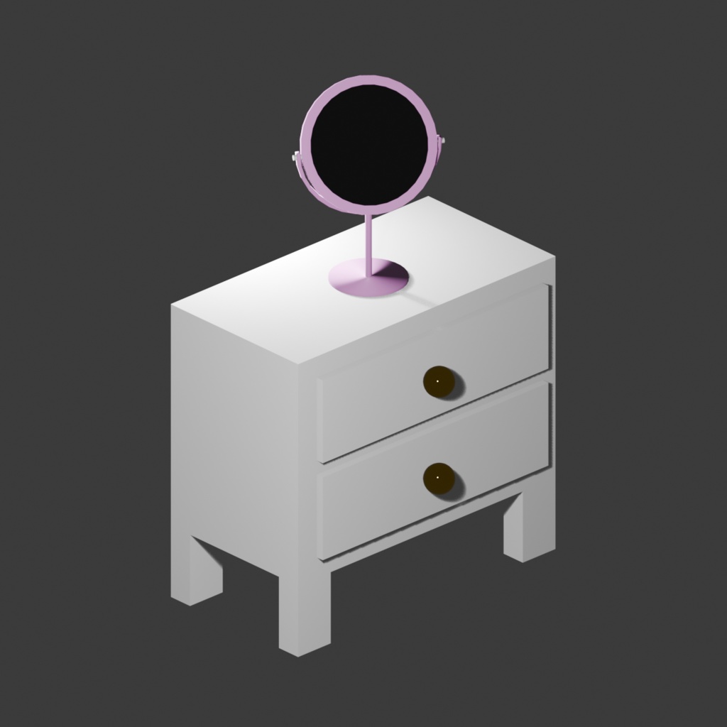 ゆめかわいいテーマのお部屋