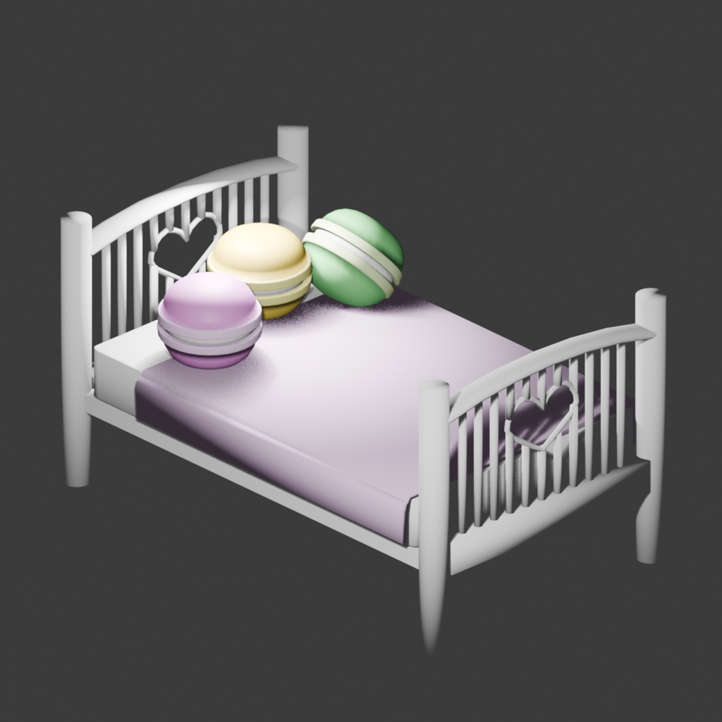 ゆめかわいいテーマのお部屋