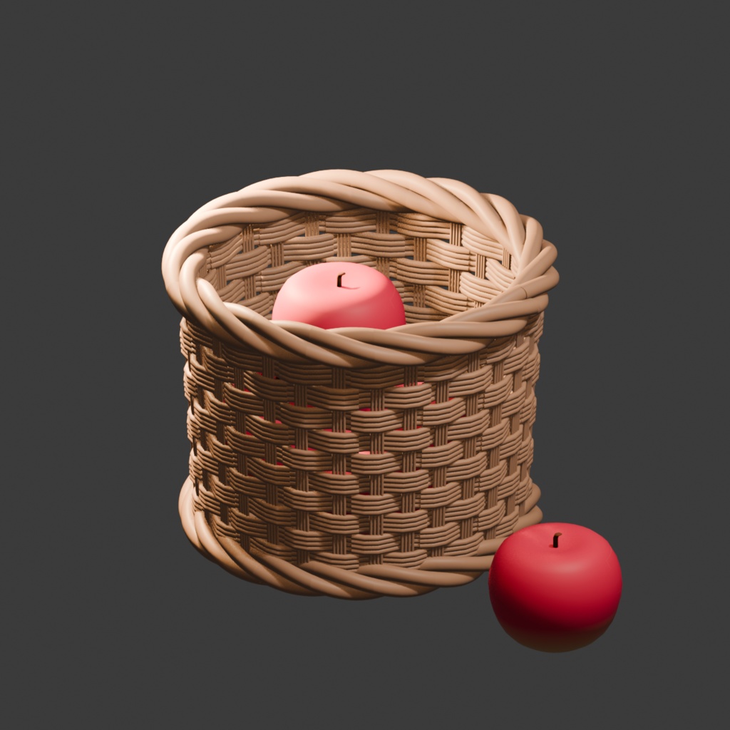 りんごがあるお部屋