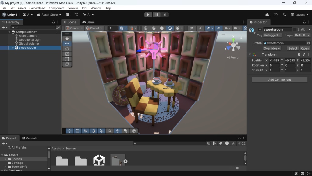お菓子のお部屋