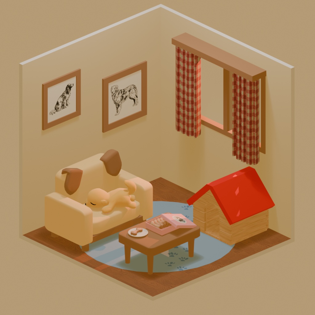 犬好きさんのお部屋