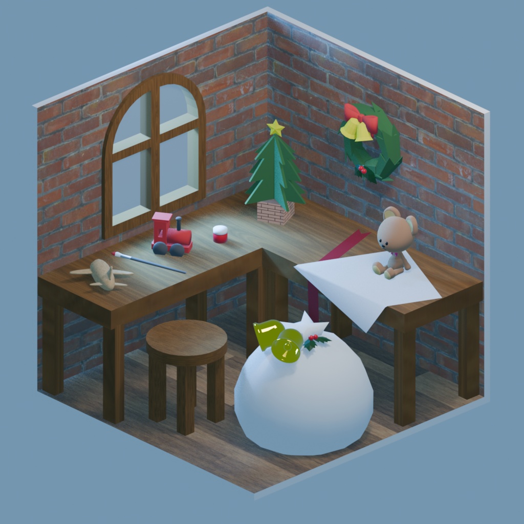 サンタさんの工房