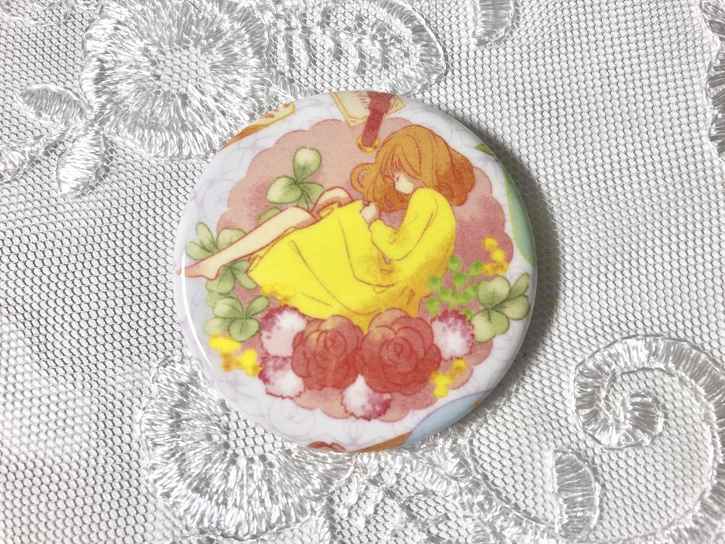 缶バッチ「微睡みのサシェ」