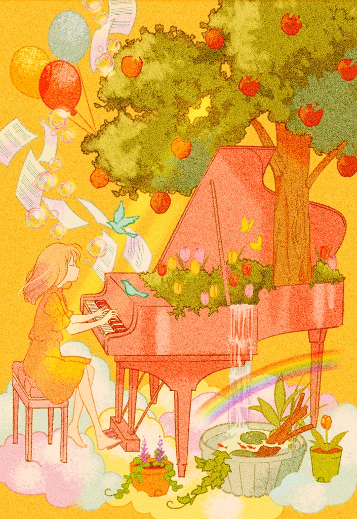 ポストカード「メロディーオブノスタルジー」