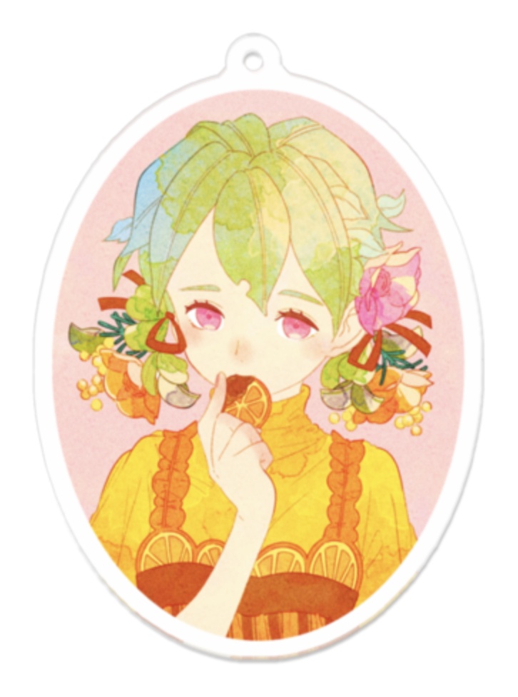 アクリルキーホルダー「オランジェット」