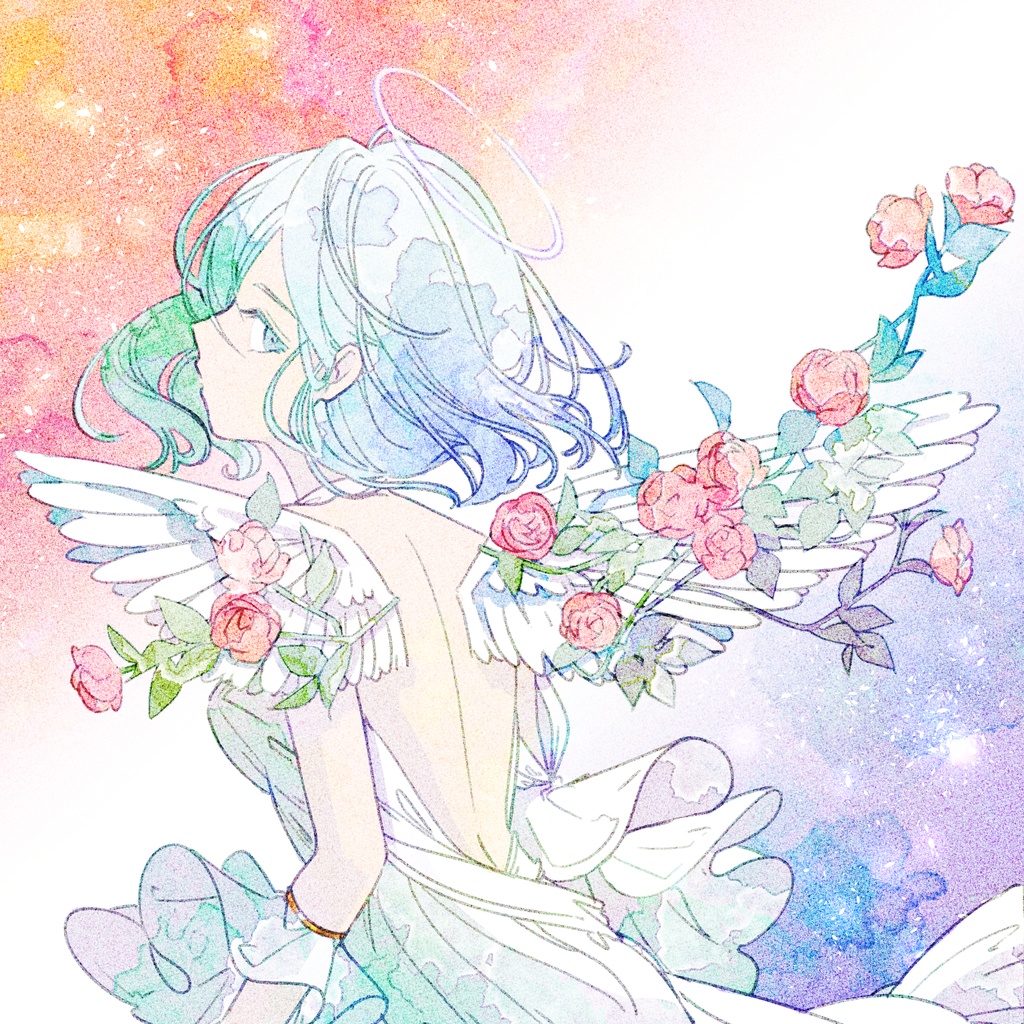 スクエアカード「箱庭を宿して」