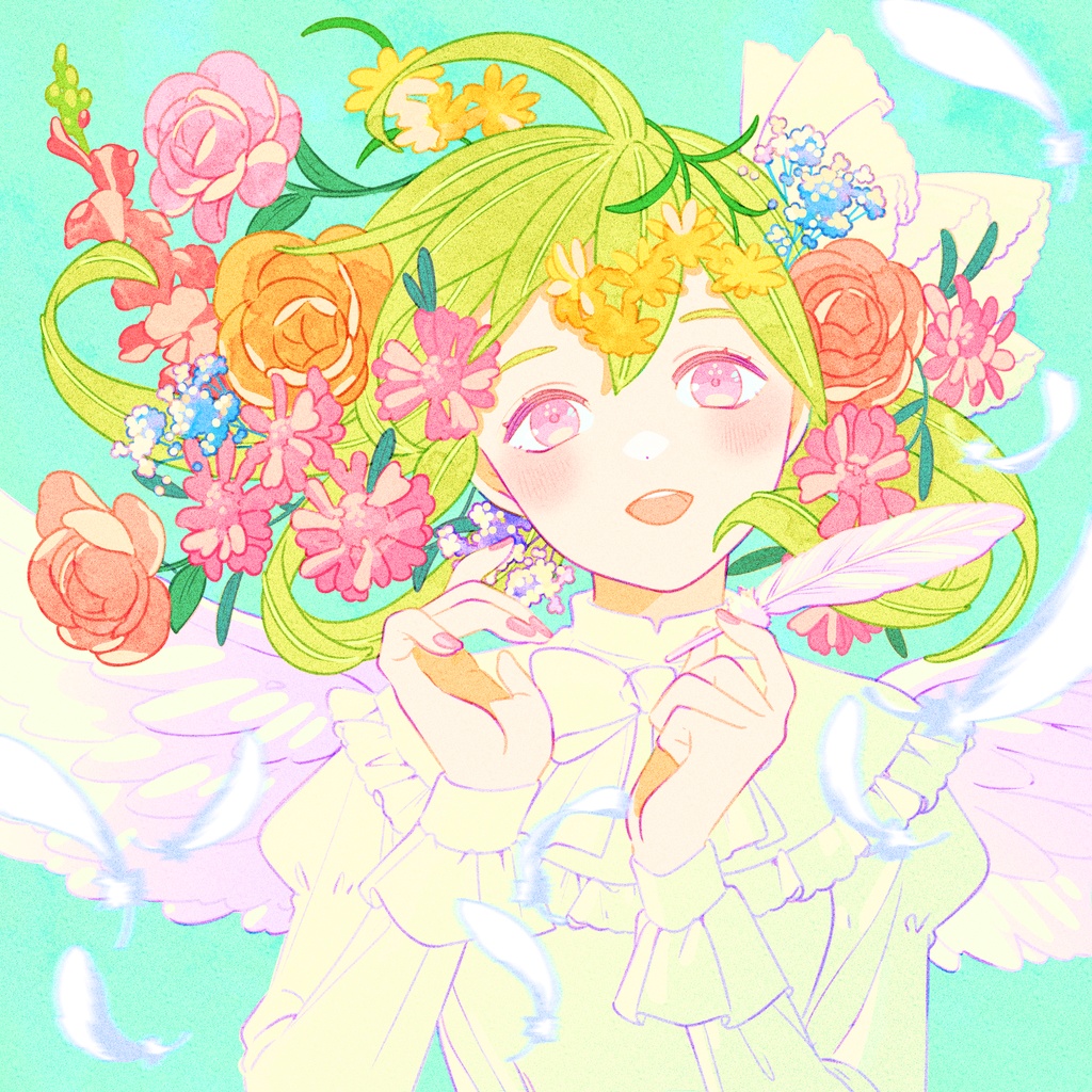 スクエアカード「麗らのそよかぜ」