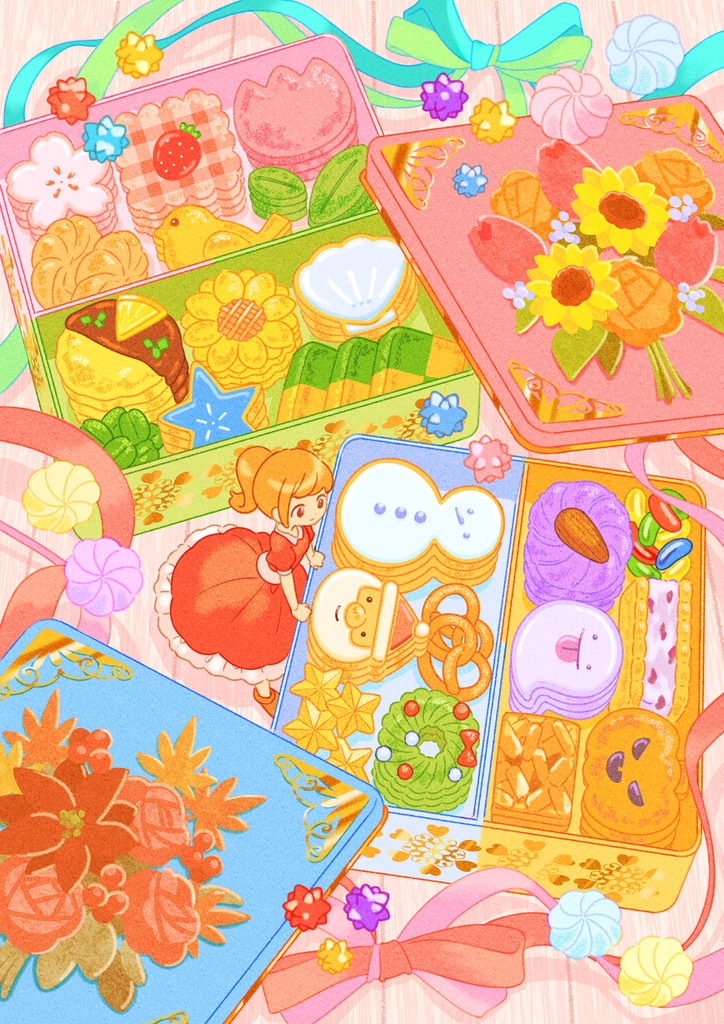 ポストカード「カンカンには幸せがいっぱい」