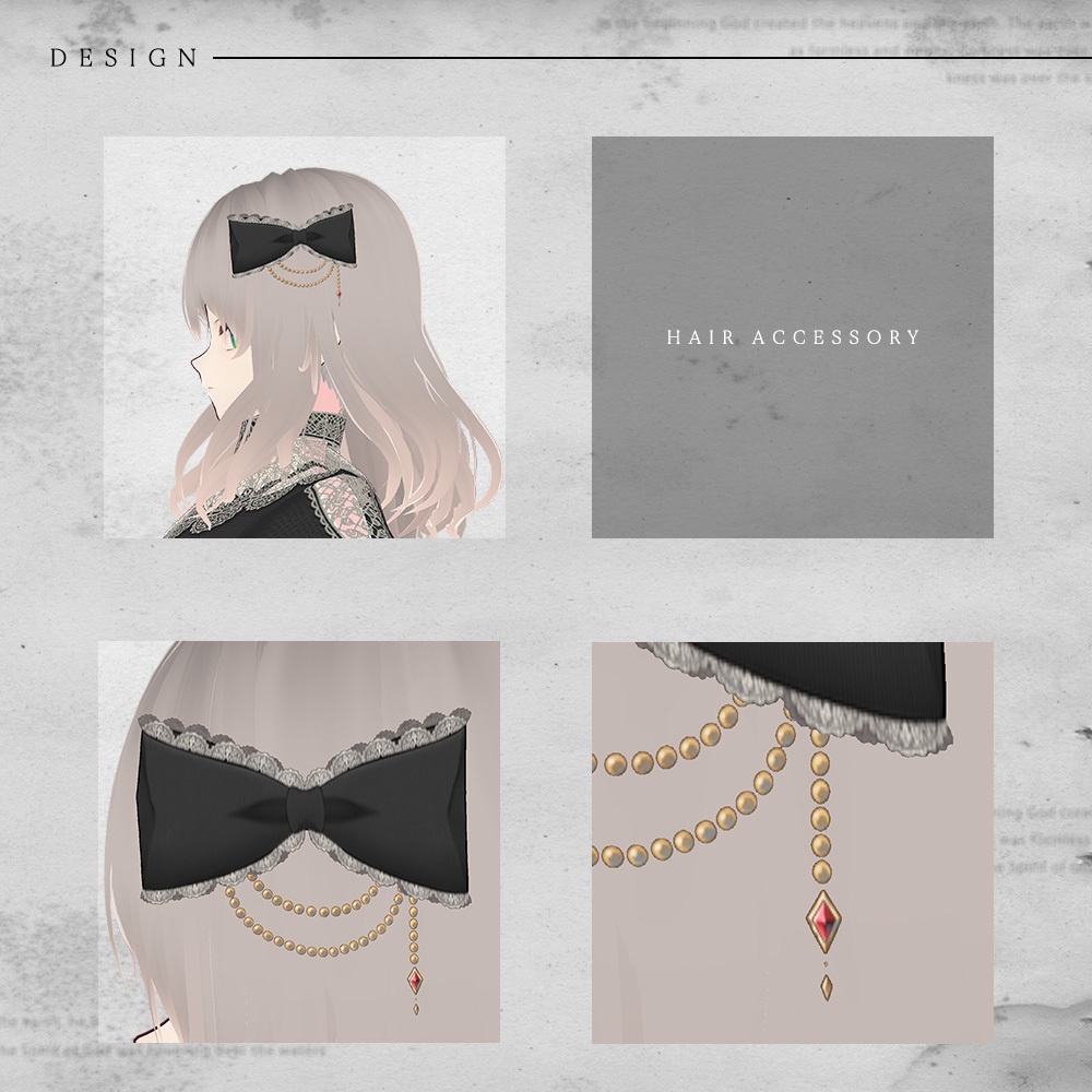 レーススカートパフスリーブ / Lace Skirt Puff Sleeve